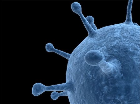 simsearch:400-05016219,k - 3d rendered close up of an isolated virus Stock Photo - Budget Royalty-Free & Subscription, Code: 400-04479306