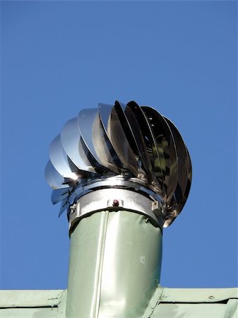 simsearch:400-07171274,k - portrait of ventilation pipe in blue sky Stock Photo - Budget Royalty-Free & Subscription, Code: 400-04479370