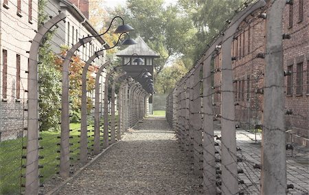 Part of the Auschwitz concentration camp. Stock Photo - Budget Royalty-Free & Subscription, Code: 400-04470104