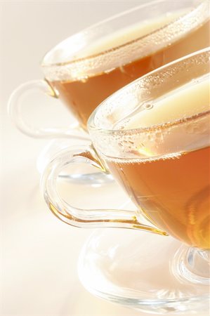 simsearch:400-04273561,k - Two cups with hot tea Stock Photo - Budget Royalty-Free & Subscription, Code: 400-04484581