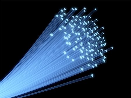 photon - 3d rendered illustration of many glas fiber cables Stock Photo - Budget Royalty-Free & Subscription, Code: 400-04487061