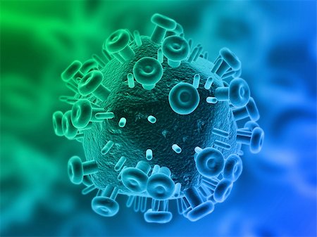 simsearch:400-05016219,k - 3d rendered illustration of an isolated hi virus Stock Photo - Budget Royalty-Free & Subscription, Code: 400-04499878