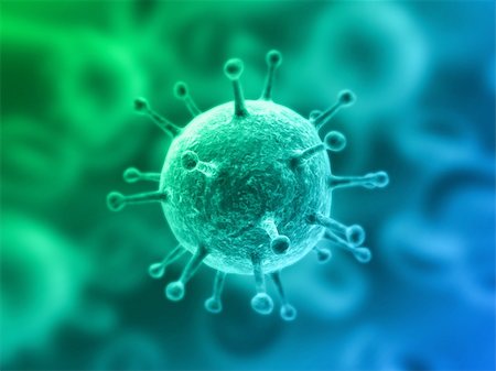 simsearch:400-05016219,k - 3d rendered illustration of an isolated virus Stock Photo - Budget Royalty-Free & Subscription, Code: 400-04499879