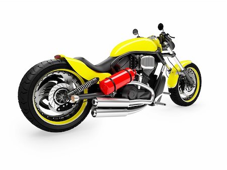 simsearch:400-03927951,k - isolated moto on a white background Stock Photo - Budget Royalty-Free & Subscription, Code: 400-04491010