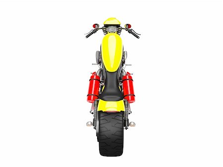 simsearch:400-05017762,k - isolated moto on a white background Stock Photo - Budget Royalty-Free & Subscription, Code: 400-04491011