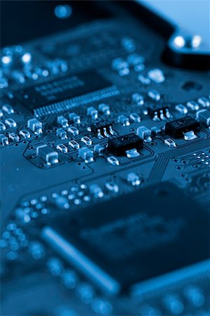 simsearch:400-07617373,k - Electronic circuit board. Macro photo. Great details ! Stock Photo - Budget Royalty-Free & Subscription, Code: 400-04507820