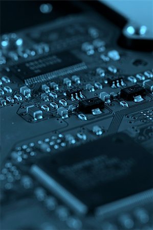 simsearch:400-07617373,k - Electronic circuit board. Macro photo. Great details ! Stock Photo - Budget Royalty-Free & Subscription, Code: 400-04507821