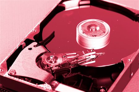 simsearch:400-05238336,k - Macro photo - Hard Disk Drive. Great details ! Stock Photo - Budget Royalty-Free & Subscription, Code: 400-04507822