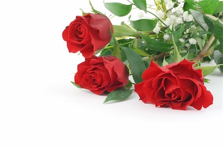 simsearch:400-06141323,k - three beautiful maroon roses with decoration Foto de stock - Super Valor sin royalties y Suscripción, Código: 400-04524538