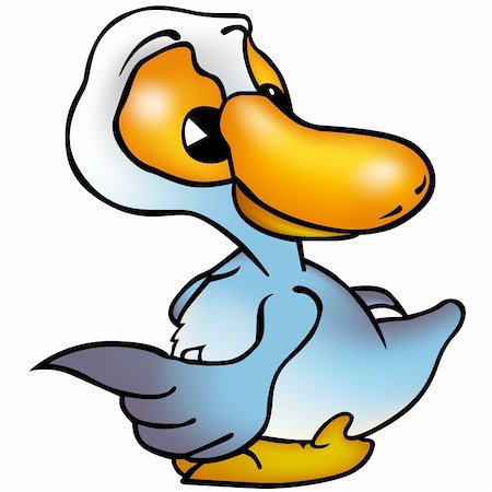 simsearch:400-04116240,k - Duck - colored illustration as vector Stock Photo - Budget Royalty-Free & Subscription, Code: 400-04525448