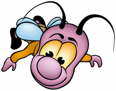 simsearch:400-04116240,k - Small Beetle - smiling cartoon illustration as vector Stock Photo - Budget Royalty-Free & Subscription, Code: 400-04527261