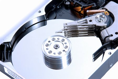 simsearch:400-05238336,k - hard disk blue isolated on white with shadow Stock Photo - Budget Royalty-Free & Subscription, Code: 400-04521930