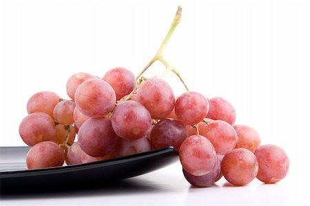 simsearch:846-03166143,k - branch of grape isolated on white background Stock Photo - Budget Royalty-Free & Subscription, Code: 400-04521941