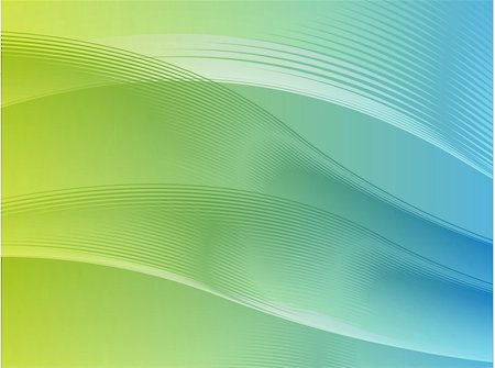 Abstract wallpaper illustration of wavy flowing energy and colors Stock Photo - Budget Royalty-Free & Subscription, Code: 400-04534656
