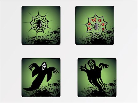 simsearch:400-05254177,k - halloween icons set_14, vector wallpaper Stock Photo - Budget Royalty-Free & Subscription, Code: 400-04535975