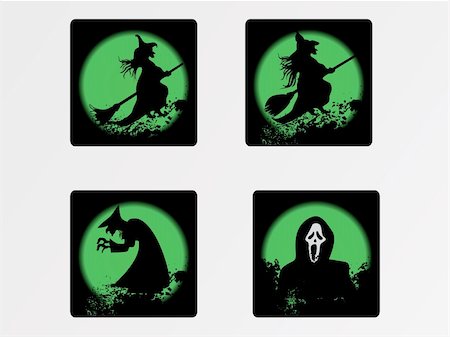 simsearch:400-05254177,k - halloween icons set_2, vector wallpaper Stock Photo - Budget Royalty-Free & Subscription, Code: 400-04535977