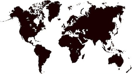 simsearch:400-05052137,k - une carte dépliée du monde. illustration de la carte du monde. Carte du monde couleur Photographie de stock - Aubaine LD & Abonnement, Code: 400-04531735