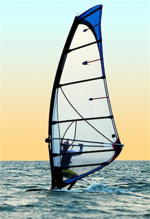 simsearch:400-03992760,k - Windsurfer on waves of a sea Stock Photo - Budget Royalty-Free & Subscription, Code: 400-04554313