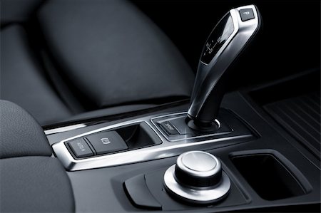semi-automatic - The gear-change lever in the modern car Stock Photo - Budget Royalty-Free & Subscription, Code: 400-04554557