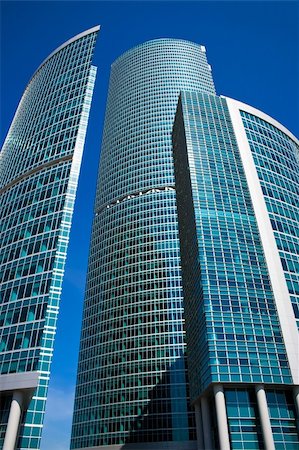 New skyscrapers business center in Moscow city, Russia Stock Photo - Budget Royalty-Free & Subscription, Code: 400-04555250