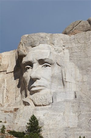 south dakota person - Abraham Lincoln, Mount Rushmore National Memorial, South Dakota Stock Photo - Budget Royalty-Free & Subscription, Code: 400-04556586