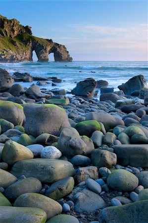 Rocks in Gaztelugatxe's San Juan, Bizkaia (Spain) Stock Photo - Budget Royalty-Free & Subscription, Code: 400-04559266