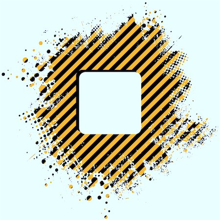 simsearch:400-04594310,k - Abstract stripped yellow background with half tone dots Photographie de stock - Aubaine LD & Abonnement, Code: 400-04559636