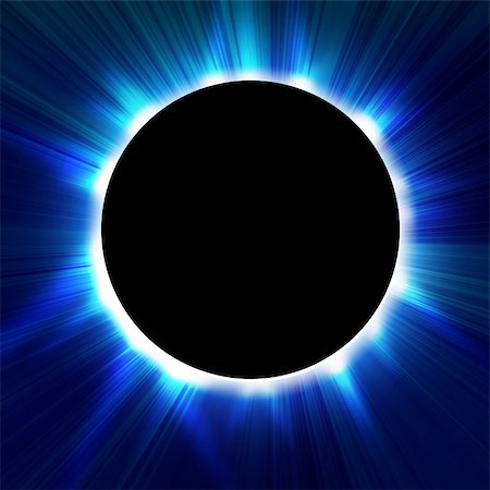 eclipse - Total solar eclipse in outer space Stock Photo - Budget Royalty-Free & Subscription, Code: 400-04569987