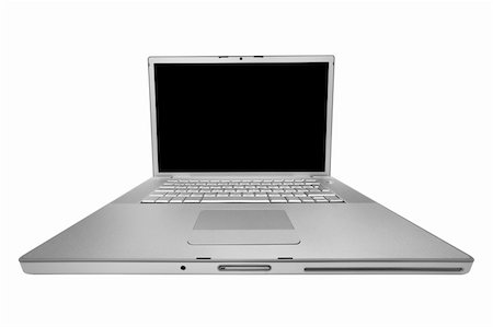 simsearch:400-05209527,k - Modern and stylish laptop on a white background Stock Photo - Budget Royalty-Free & Subscription, Code: 400-04562158