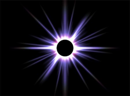 eclipse - This image shows a computer generated solar eclipse Stock Photo - Budget Royalty-Free & Subscription, Code: 400-04563502