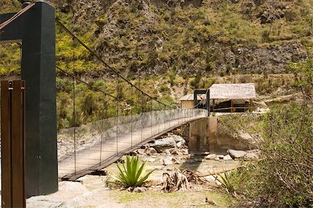 most popular of the Inca trails for trekking is the Capaq Ñan trail, which leads from the village of Ollantaytambo to Machu Picchu Stock Photo - Budget Royalty-Free & Subscription, Code: 400-04573277