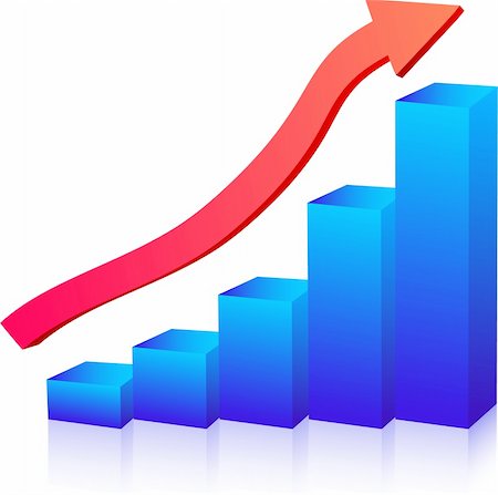simsearch:400-04370567,k - Business growth graph up arrow Stock Photo - Budget Royalty-Free & Subscription, Code: 400-04585530