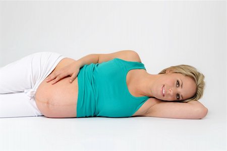 simsearch:400-05716366,k - Pregnant girl relaxing Stock Photo - Budget Royalty-Free & Subscription, Code: 400-04585665
