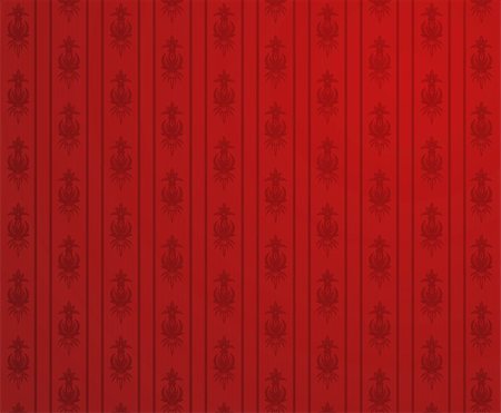 simsearch:400-05077687,k - Vector illustration of a red glamour pattern Stock Photo - Budget Royalty-Free & Subscription, Code: 400-04586044