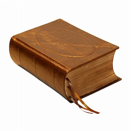 Close up shot of Holy bible book isolated Stock Photo - Budget Royalty-Free & Subscription, Code: 400-04586052