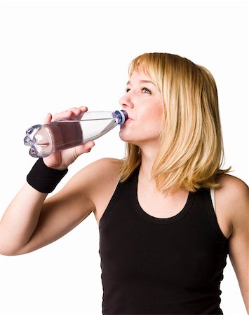 simsearch:400-05115517,k - Work-out Girl drinking water Stock Photo - Budget Royalty-Free & Subscription, Code: 400-04586766