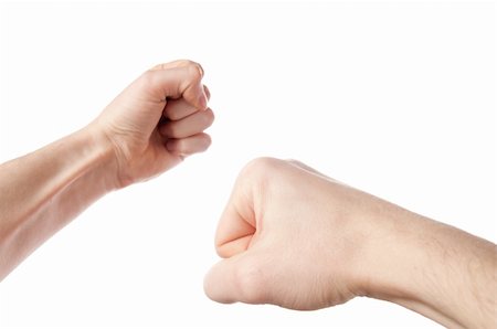 simsearch:400-04586134,k - two man's arms with fighting gesture Stock Photo - Budget Royalty-Free & Subscription, Code: 400-04588084