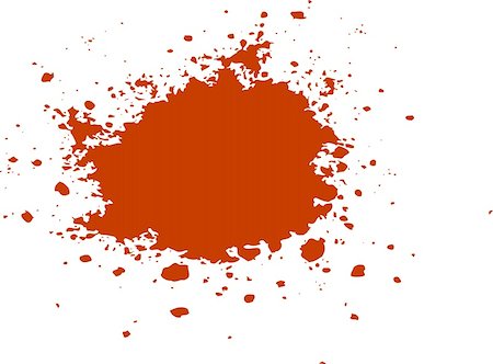 simsearch:400-04807287,k - An illustration of murder blood on a white background Stock Photo - Budget Royalty-Free & Subscription, Code: 400-04589398