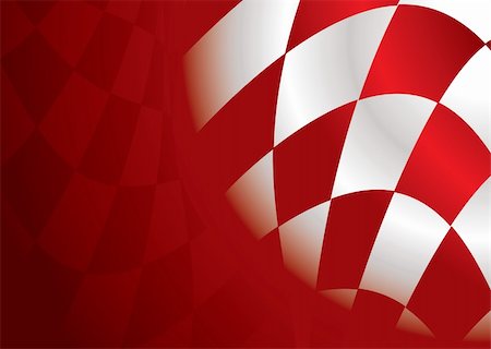 Red and white checkered flag background with room to add text Stock Photo - Budget Royalty-Free & Subscription, Code: 400-04598373