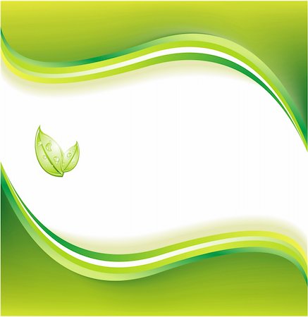 environmental business illustration - Business Colorful Ecology Green Background Photographie de stock - Aubaine LD & Abonnement, Code: 400-04591384