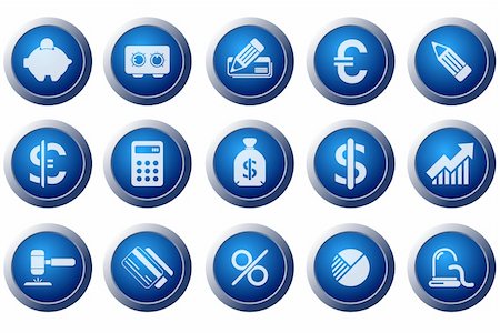 simsearch:400-05133703,k - Finance and Banking icons Stock Photo - Budget Royalty-Free & Subscription, Code: 400-04593238