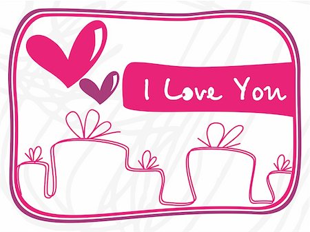 simsearch:400-04593420,k - funny design love cards illustration Stock Photo - Budget Royalty-Free & Subscription, Code: 400-04593379