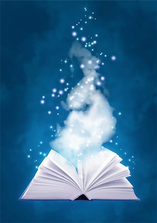 simsearch:700-00150473,k - Set - books of four elements. Book of air magic Stock Photo - Budget Royalty-Free & Subscription, Code: 400-04604420