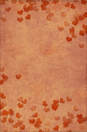 simsearch:400-04199406,k - Romantic grunge background with hearts of red color Stock Photo - Budget Royalty-Free & Subscription, Code: 400-04605654