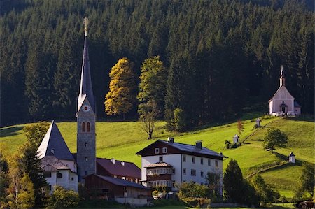 simsearch:400-05135647,k - Gosau, beautiful town in Salzkammergut region, Austria Stock Photo - Budget Royalty-Free & Subscription, Code: 400-04607517