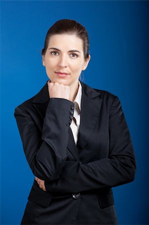 simsearch:400-04351235,k - portrait of a beautiful and young businesswoman Stock Photo - Budget Royalty-Free & Subscription, Code: 400-04607635