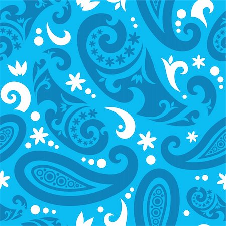 simsearch:400-05363614,k - Seamless background from a floral ornament, Fashionable modern wallpaper or textile Stock Photo - Budget Royalty-Free & Subscription, Code: 400-04608105