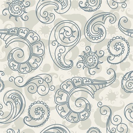 simsearch:400-05363614,k - Seamless background from a floral ornament, Fashionable modern wallpaper or textile Stock Photo - Budget Royalty-Free & Subscription, Code: 400-04608108