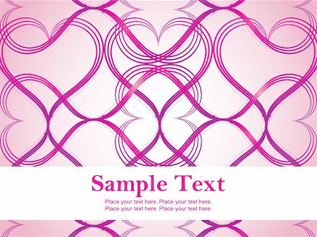 simsearch:400-04593420,k - abstract design heart vector illustration Stock Photo - Budget Royalty-Free & Subscription, Code: 400-04608243