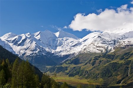 simsearch:400-05731177,k - View of Grossglockner high alpine road, National Park Hohe Tauern, Austria Stock Photo - Budget Royalty-Free & Subscription, Code: 400-04608261